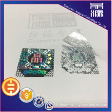 3D Tamper Proof Hologram Stickers